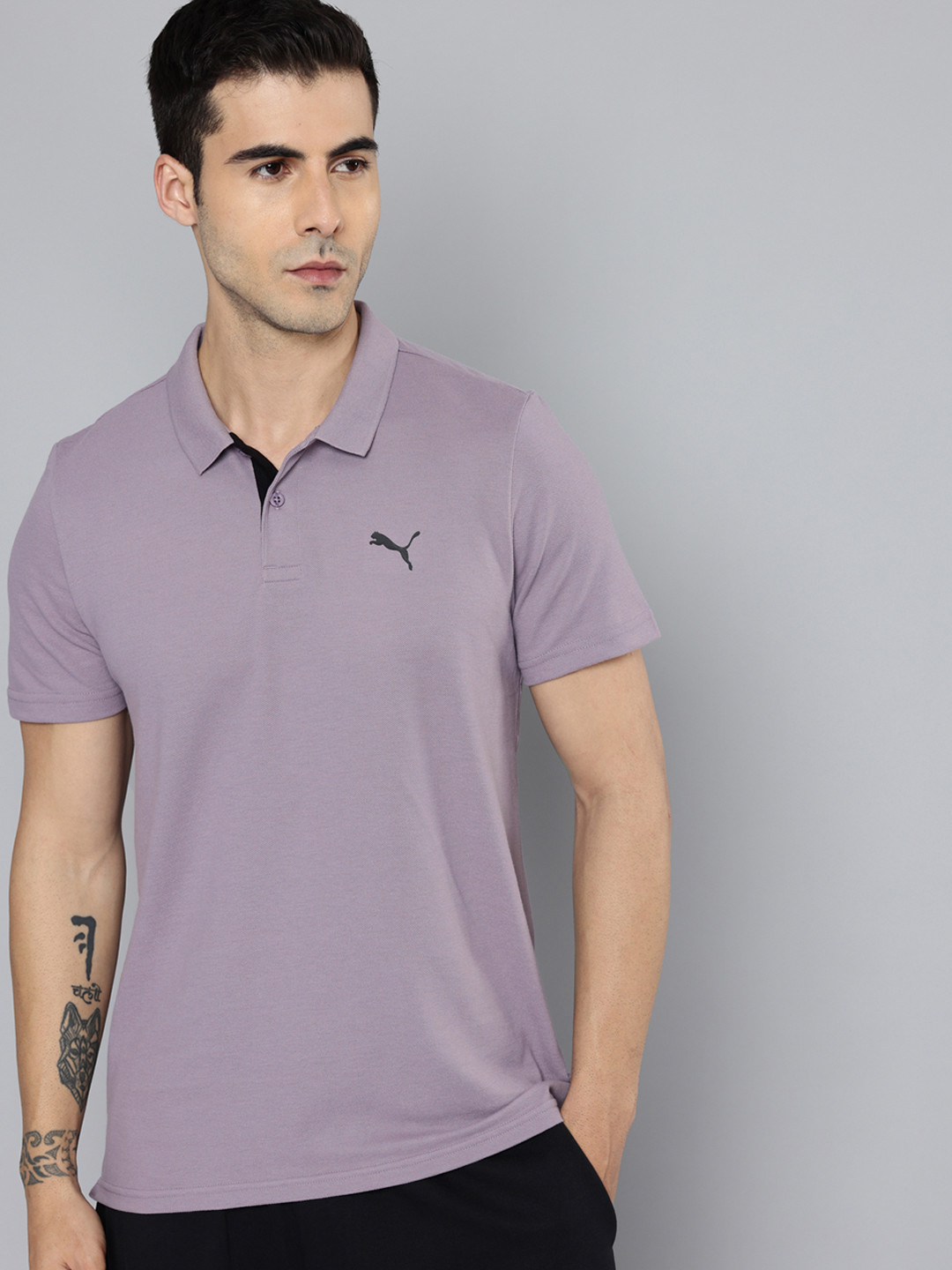 Puma Essential Polo Collar Slim Fit T-shirt