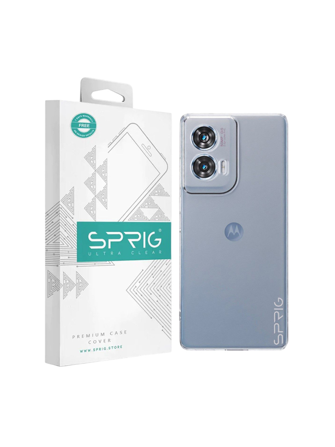 SPRIG Impact Resistant Shock Proof Motorola G96 Back Case