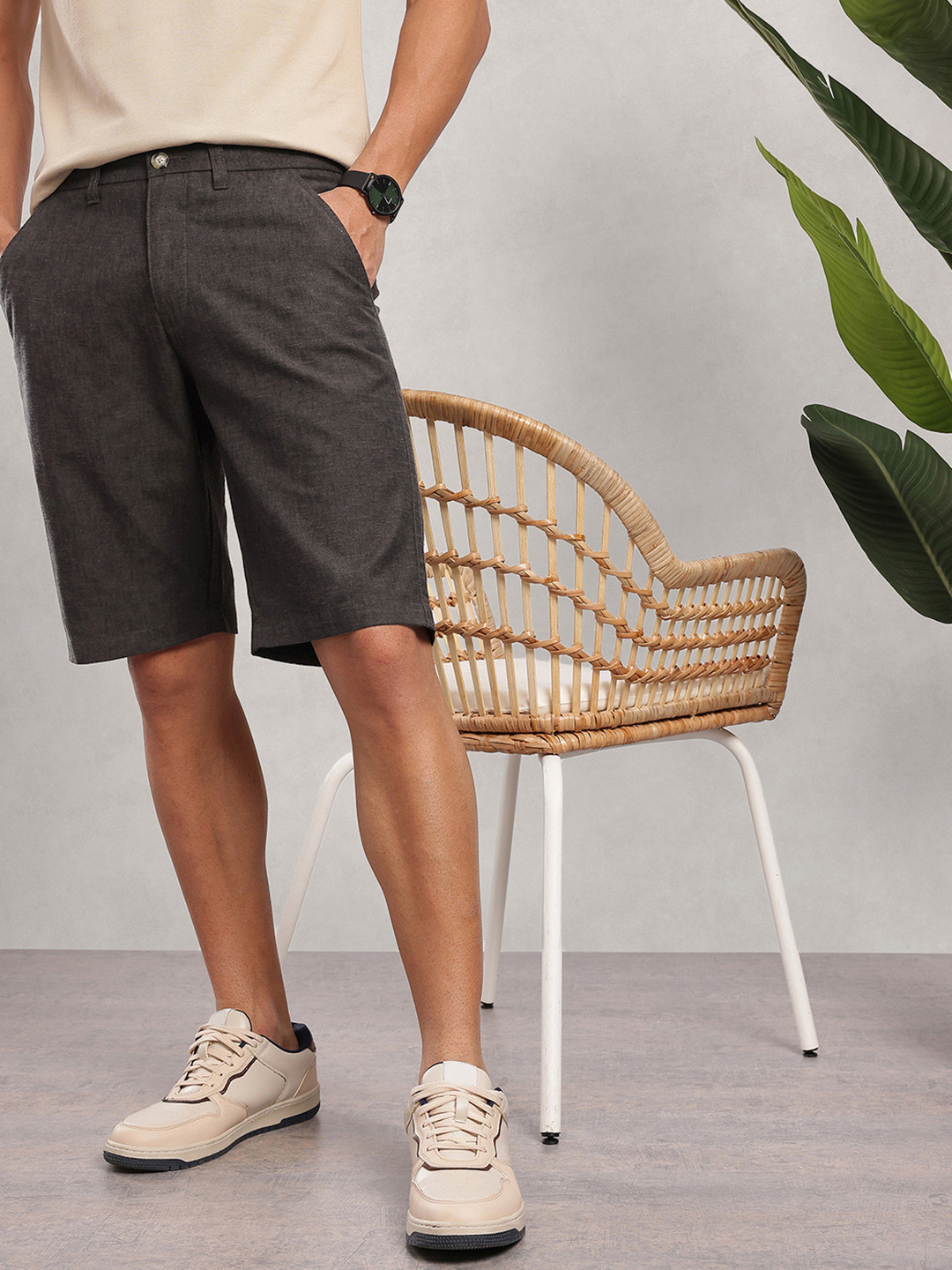 Nautica Men's NaturEase Chino Blend Shorts