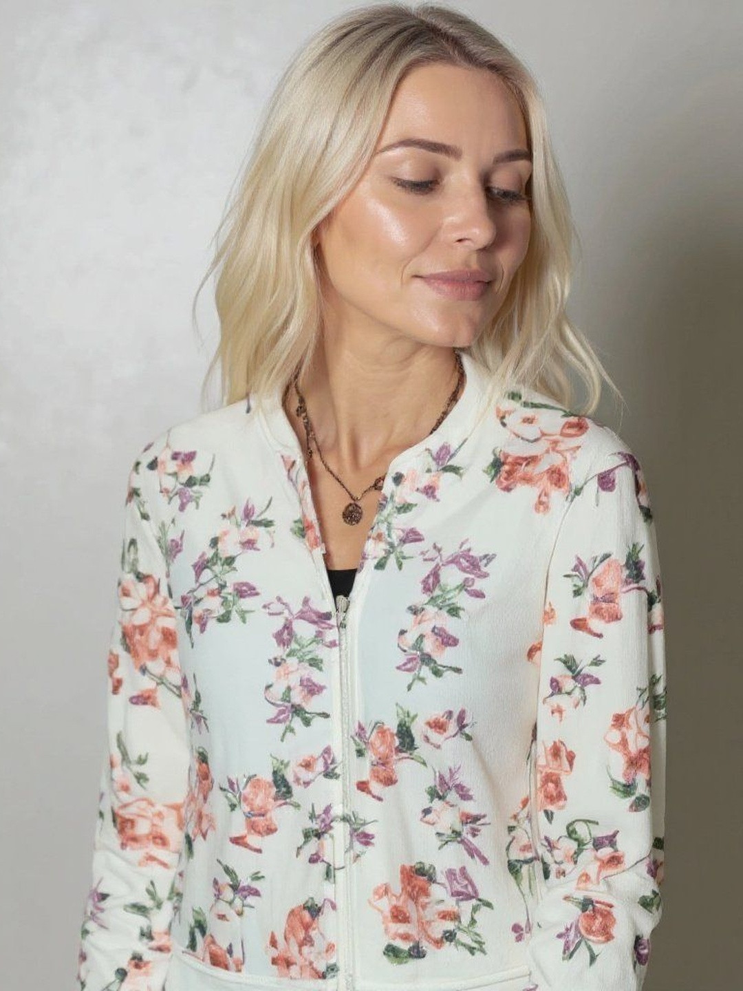 HERE&NOW Women Floral Print Jacket