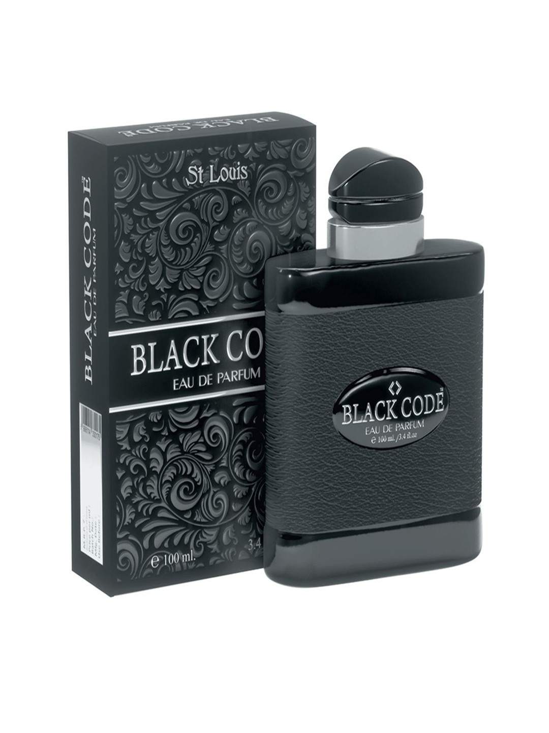 St. Louis Men Black Code Long-Lasting Eau De Parfum - 100 ml