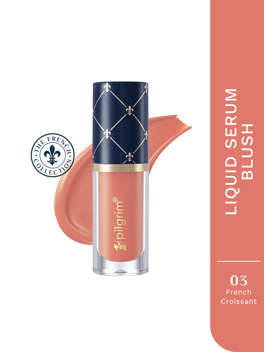 Pilgrim Rosy Delight Liquid Serum Blush- 5.5 g- French Croissant 03