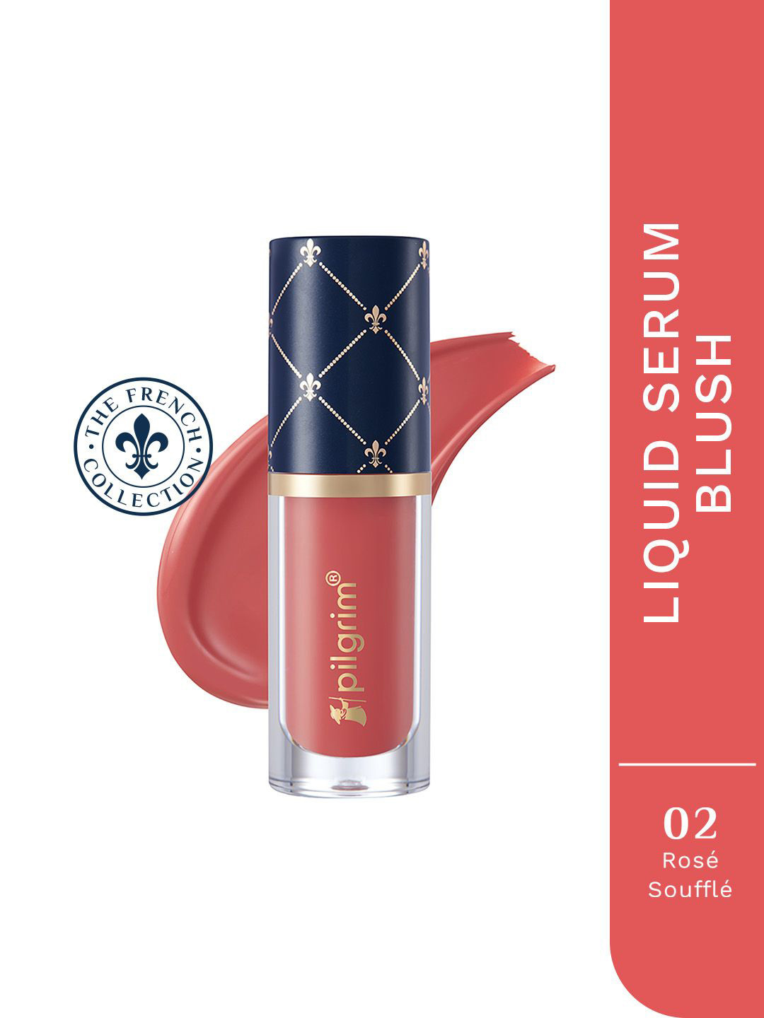 Pilgrim Rosy Delight Liquid Serum Blush- 5.5 g- Rose Souffle 02