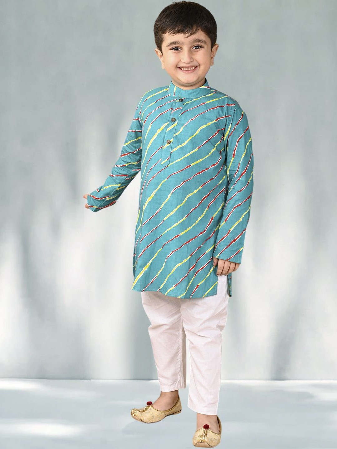Sangria Boys Lehriya Kurta