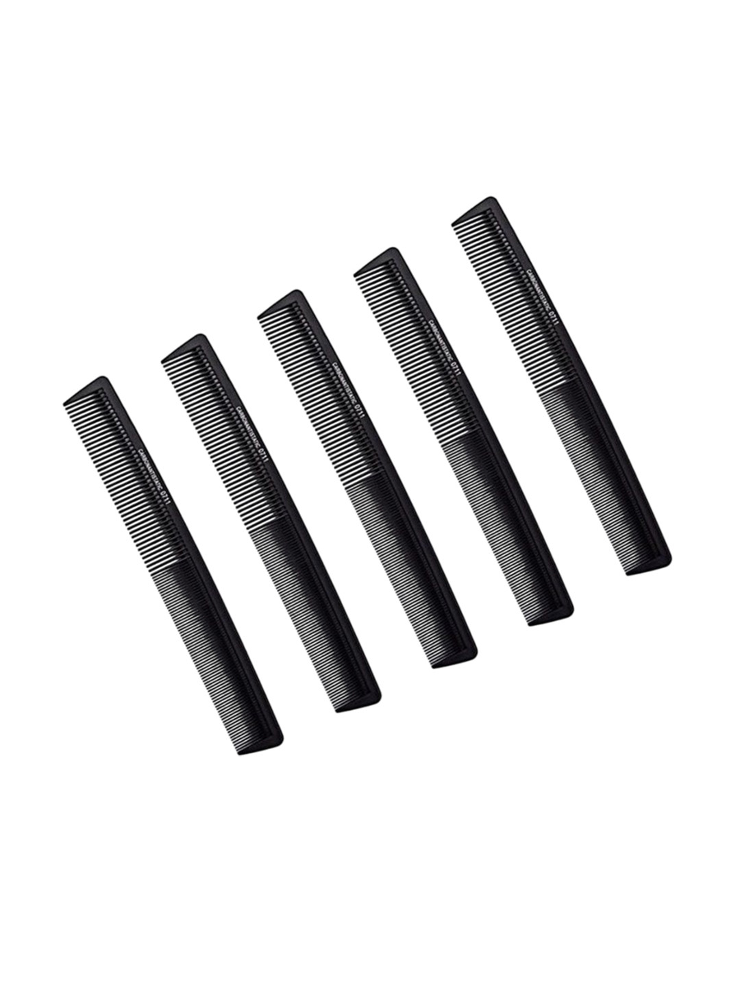 Adhvik Set Of 5 Fine Tooth Comb For Hair Styling