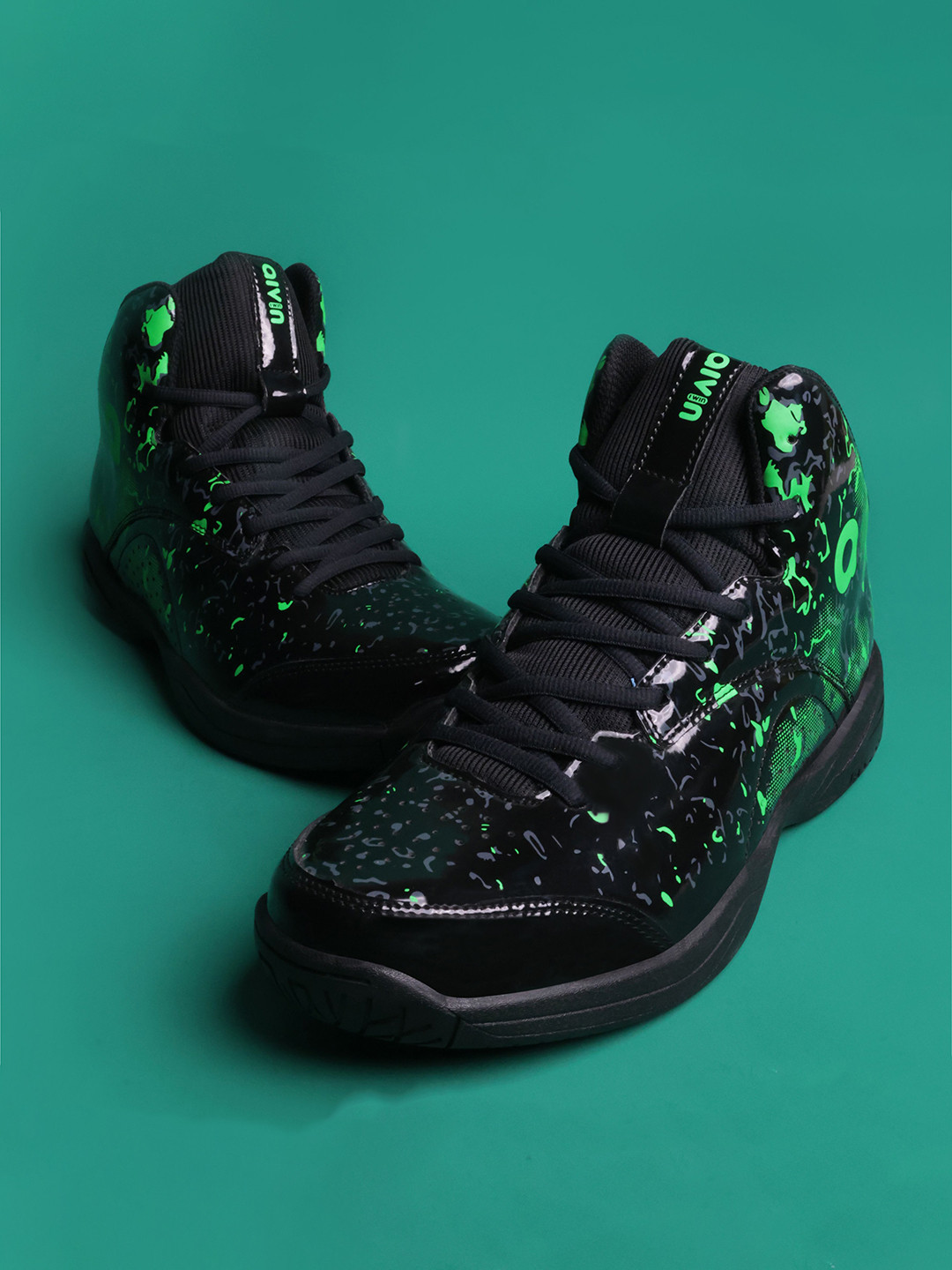 Aivin Men High-Top Lace-Ups Basketball Sports Shoes
