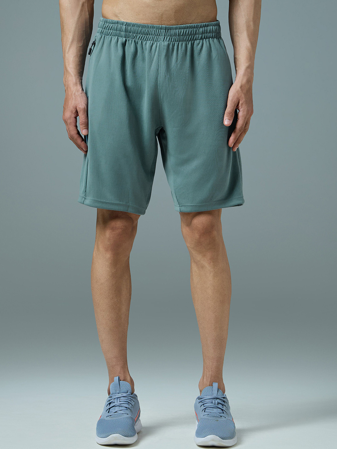 Technosport Men Slim Fit Sports Shorts with Techno Dry