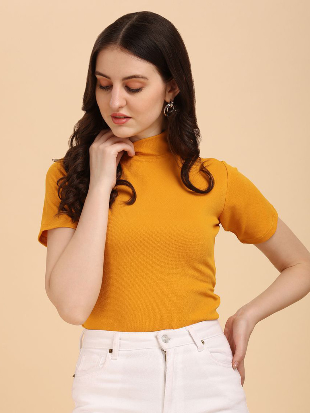 GLOSIA DESIGN Crepe Top