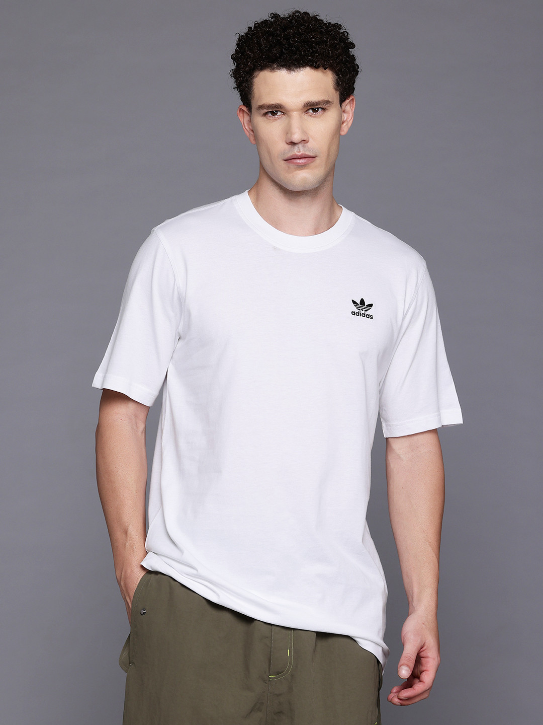 ADIDAS Originals Pure Cotton Trefoil Essentials Tshirt
