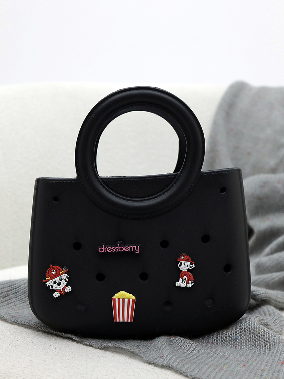 DressBerry Women Applique Detail EVA Handheld Bag