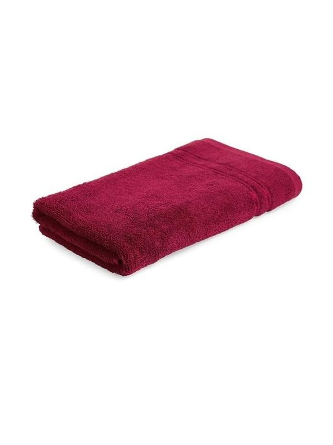 Signature Maroon 1 Cotton 350 GSM Bath Towel