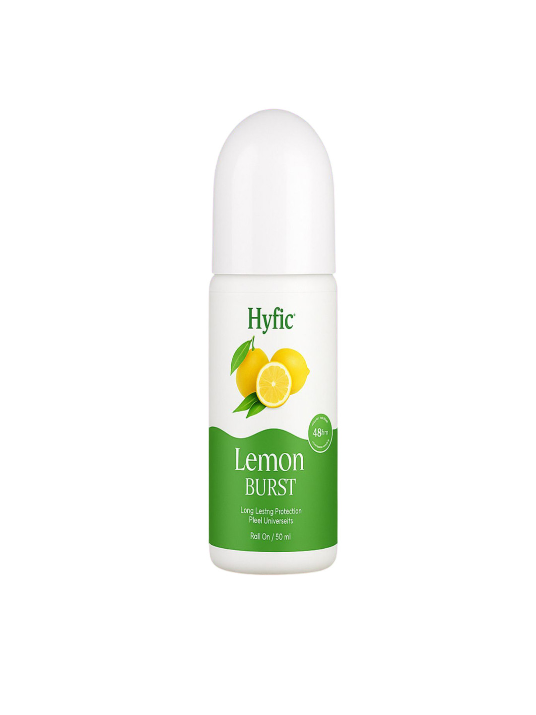 HYFIC Lemon Burst Alcohol Free Underarm Roll On - 50 ml