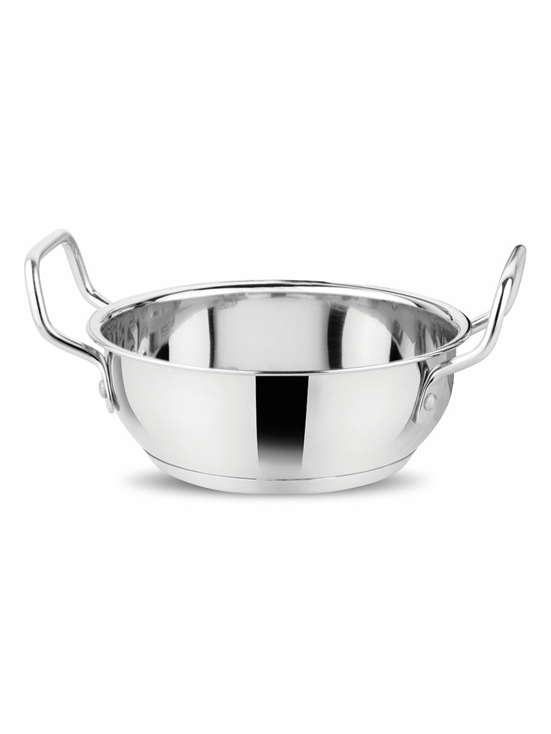 Prabha Stainless Steel IB Kadhai Heavy Base- 1.9 L