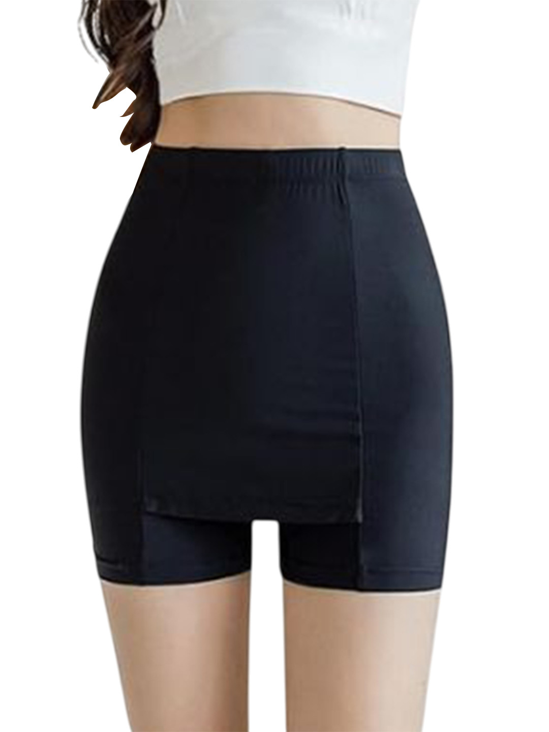 Sizi Women High-Rise Skirt Shorts