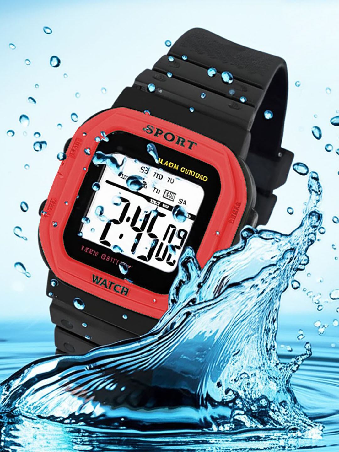 Time Up Kids Dial & Straps Digital Watch K199-7