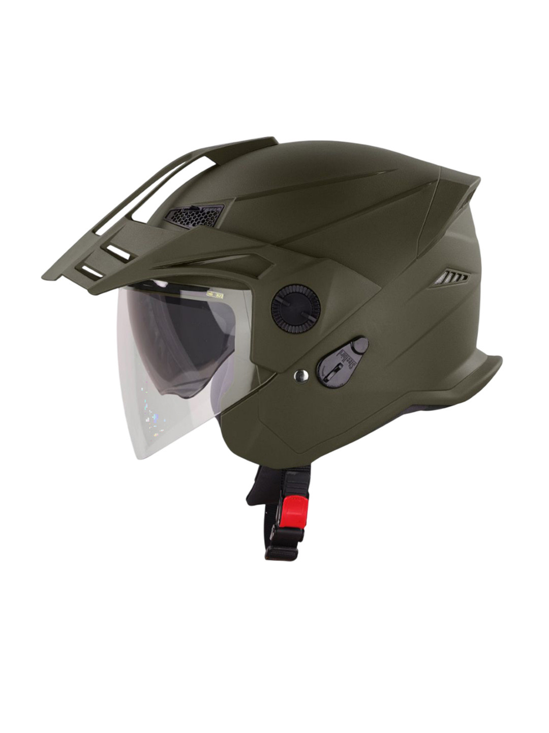 Steelbird SBH 23 GT Plus Open Face ISI Certified Motorbike Helmet
