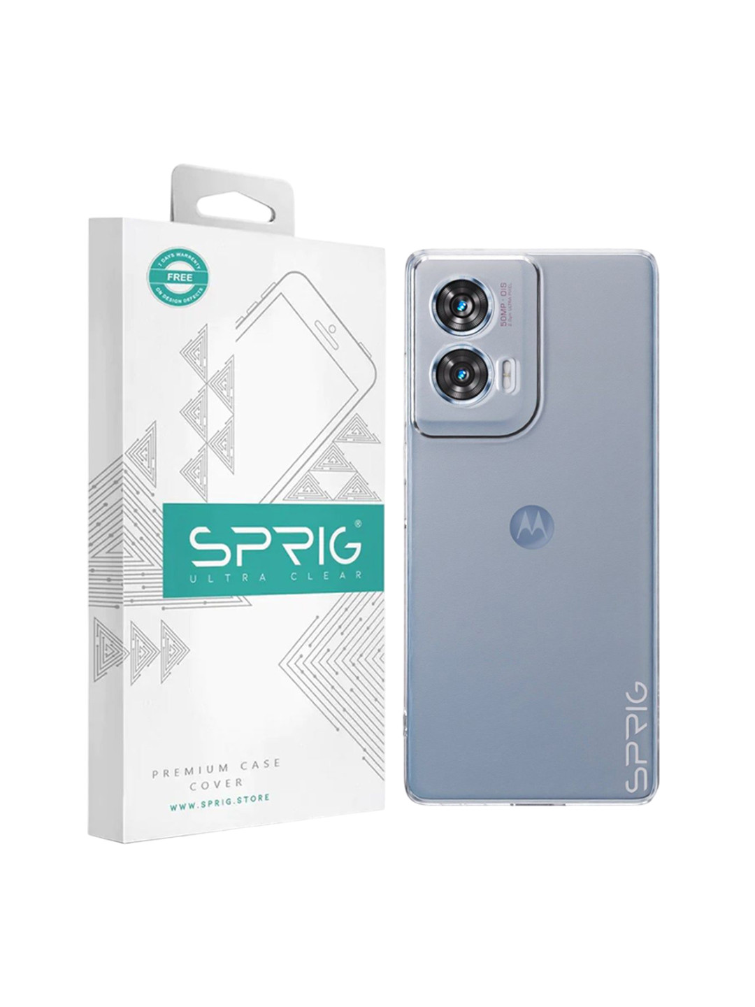 SPRIG Motorola G85 Impact Resistant Back Case Mobile Accessories