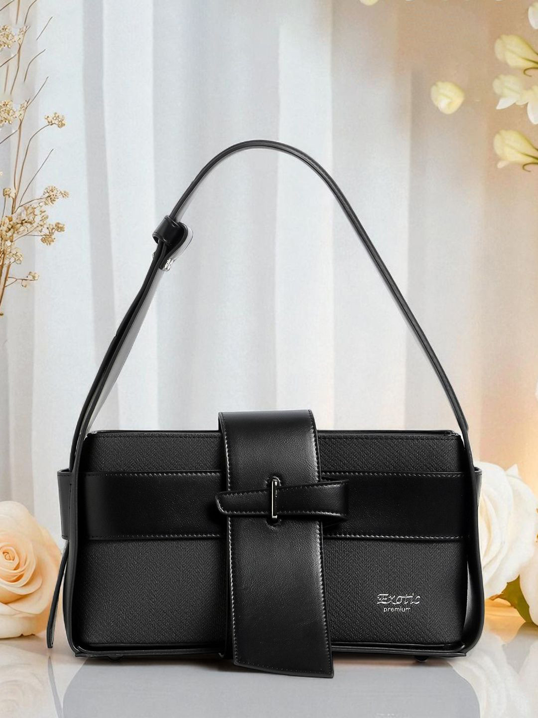 Exotic Synthetic Leather Shopper Sling Bag