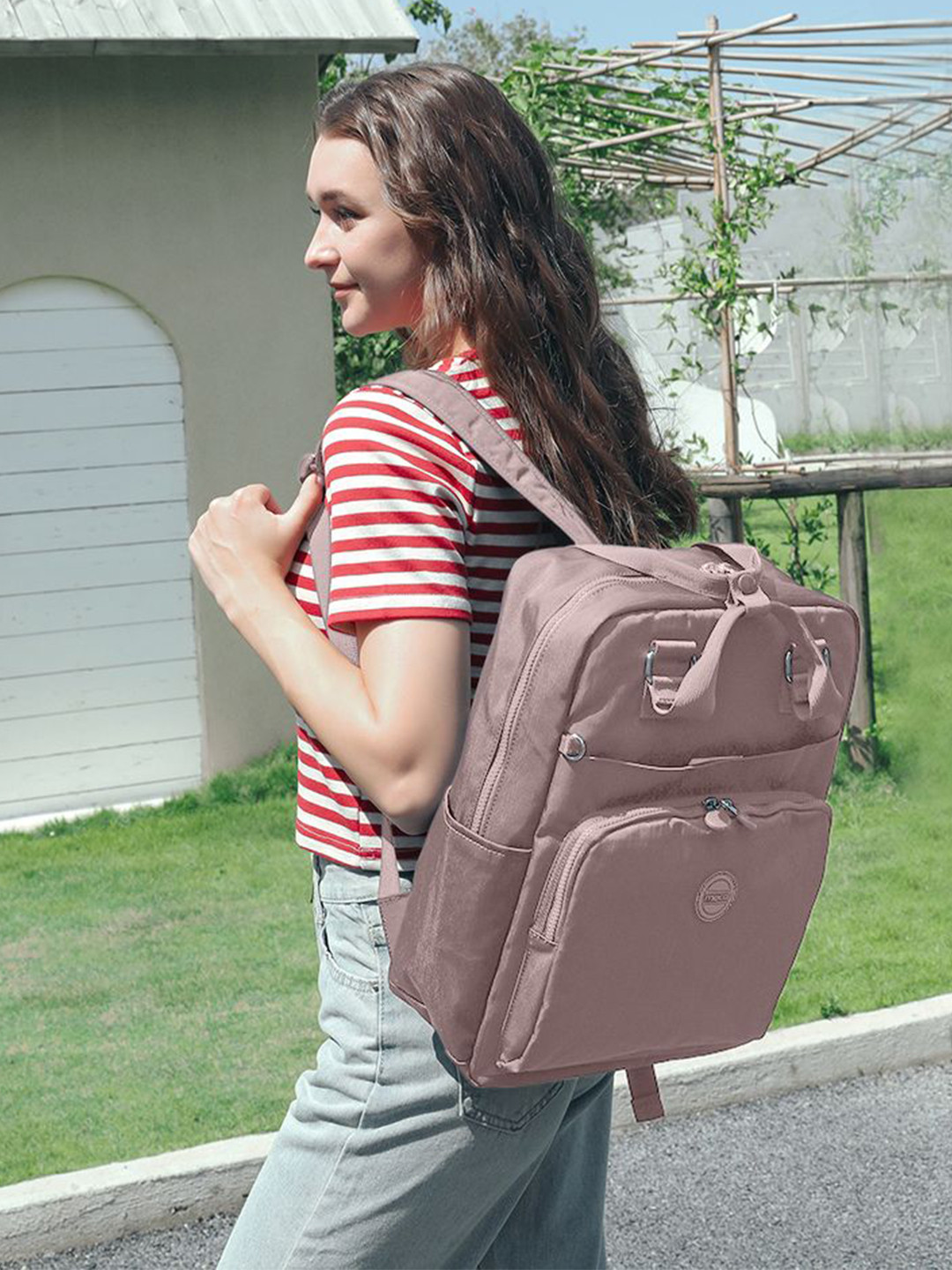 MOCA Women Padded Medium Backpack