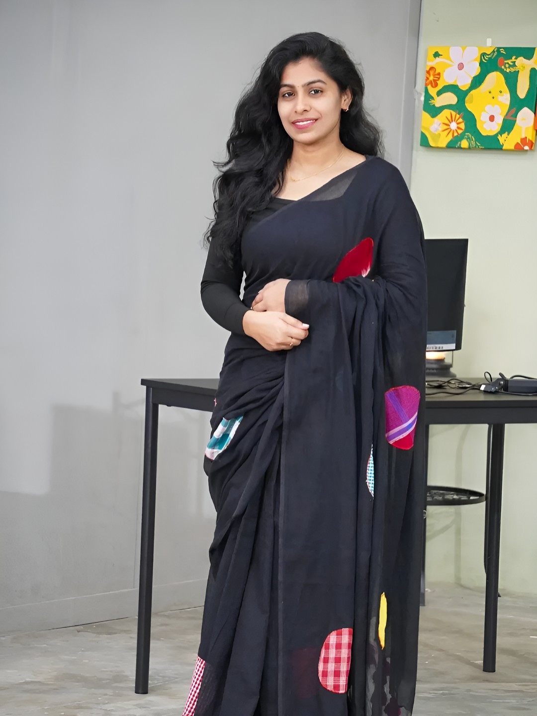 Swaraas Patchwork Saree