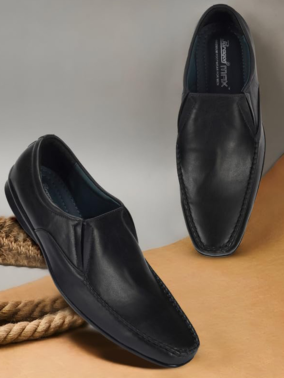 Paragon Men Round Toe Formal Slip-On Shoes