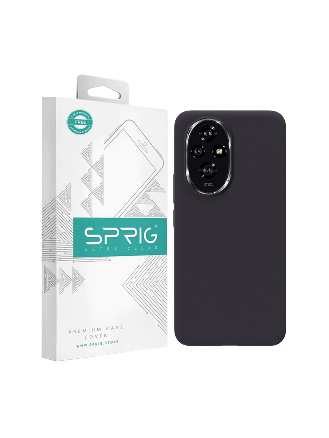 SPRIG Impact Resistant Shock Proof Silicone Honor 200 Back Case