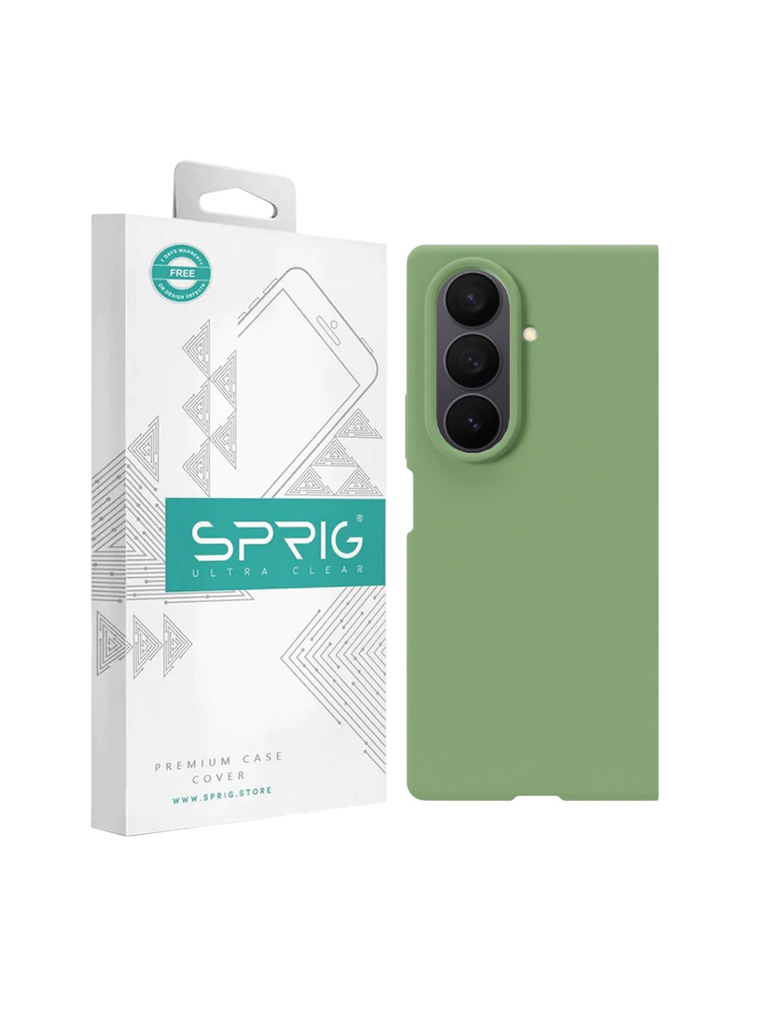 SPRIG Liquid Silicone Samsung Z Fold 7 Back Case