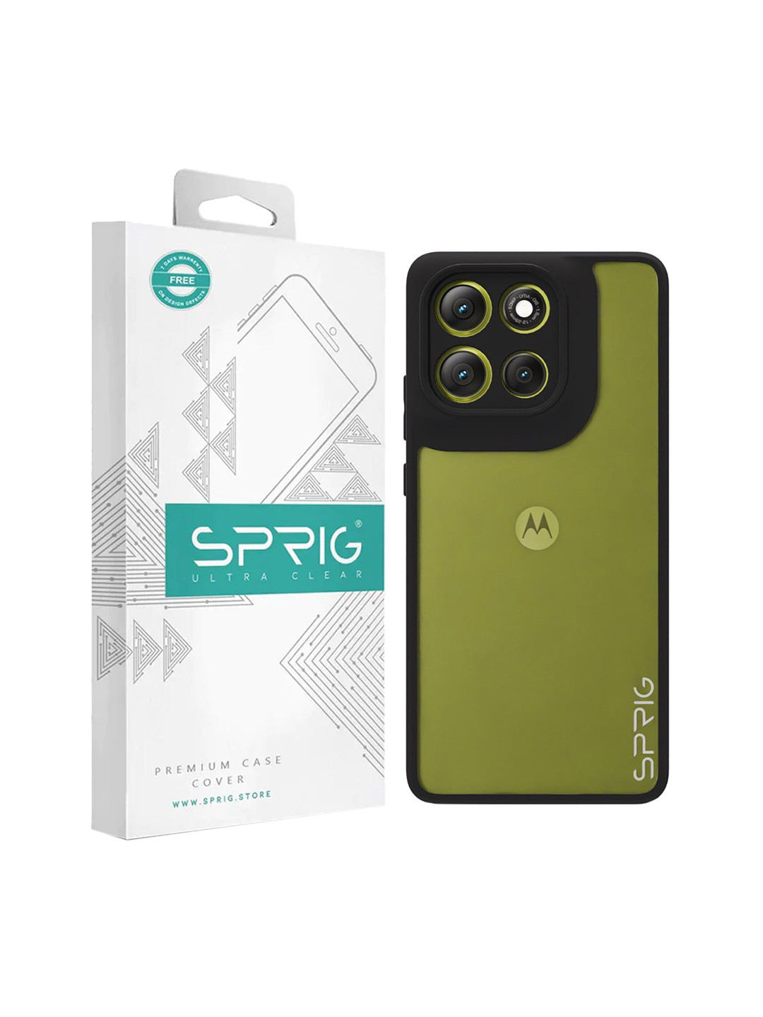 SPRIG Impact Resistant Shock Proof Moto G86 Power 5G Back Case