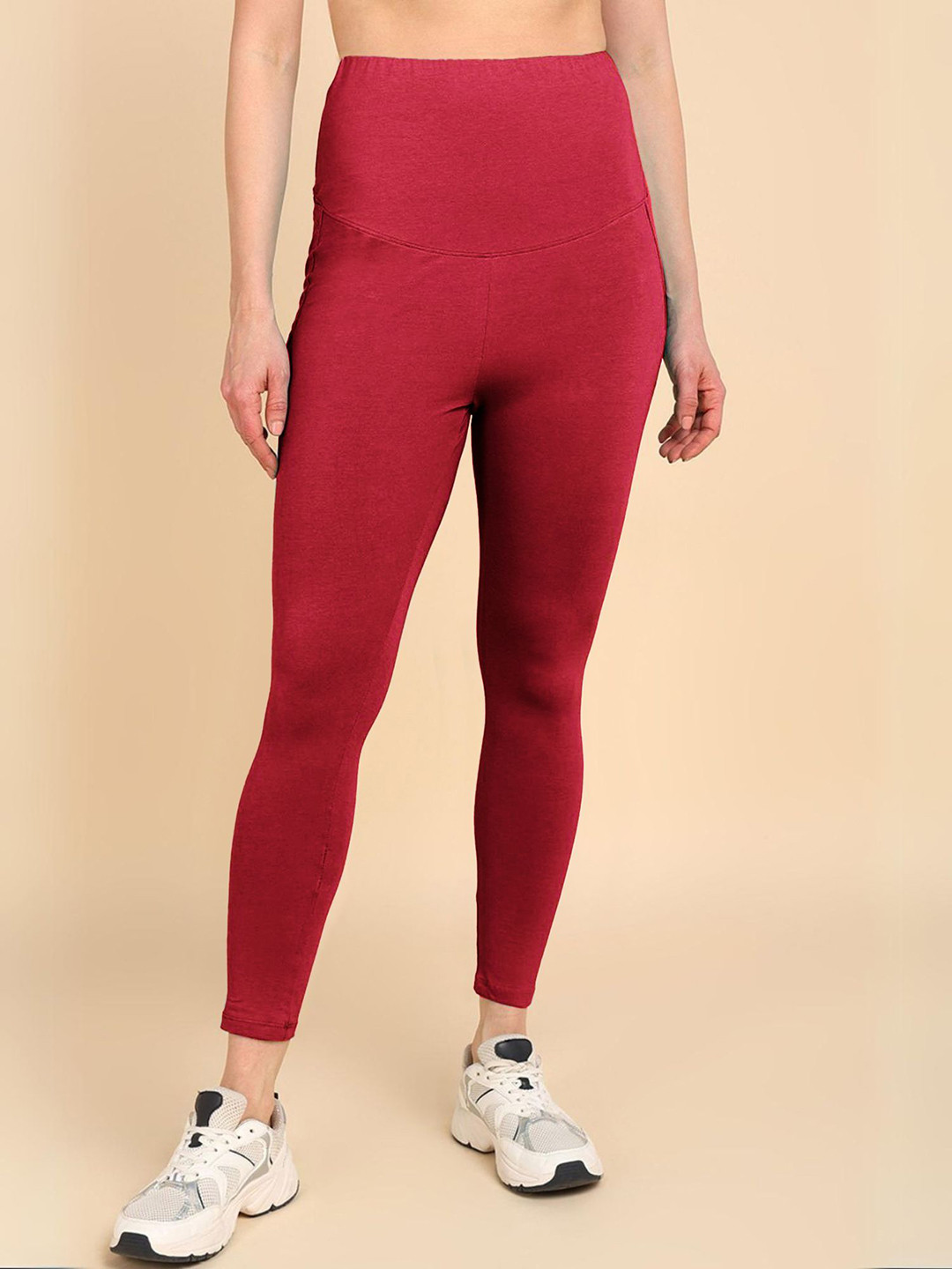 House Of Zelena Women Ankle Length Maternity & Postpartum Tights