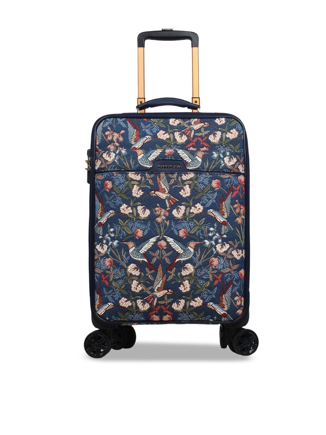 Henney Bear Hummingbird  Soft Sided Cabin Trolley Suitcase