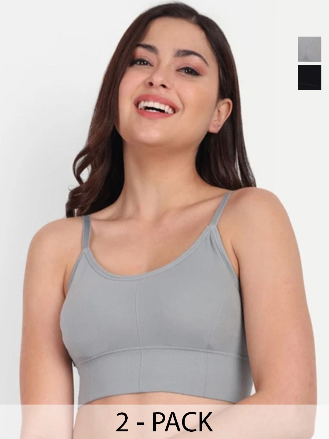 LE CRAF Women Solid Full Coverage Lightly Padded Non-Wired Everyday Bra