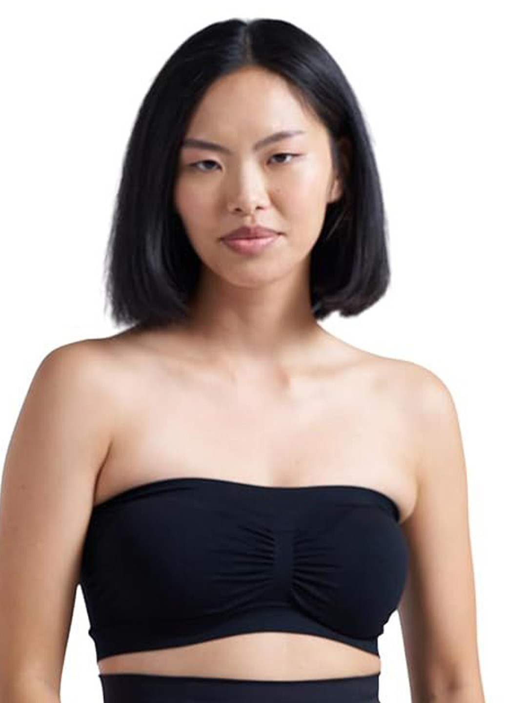 Munns & Mars Full Coverage Non Padded Wirefree Seamless Strapless Bandeau Bra