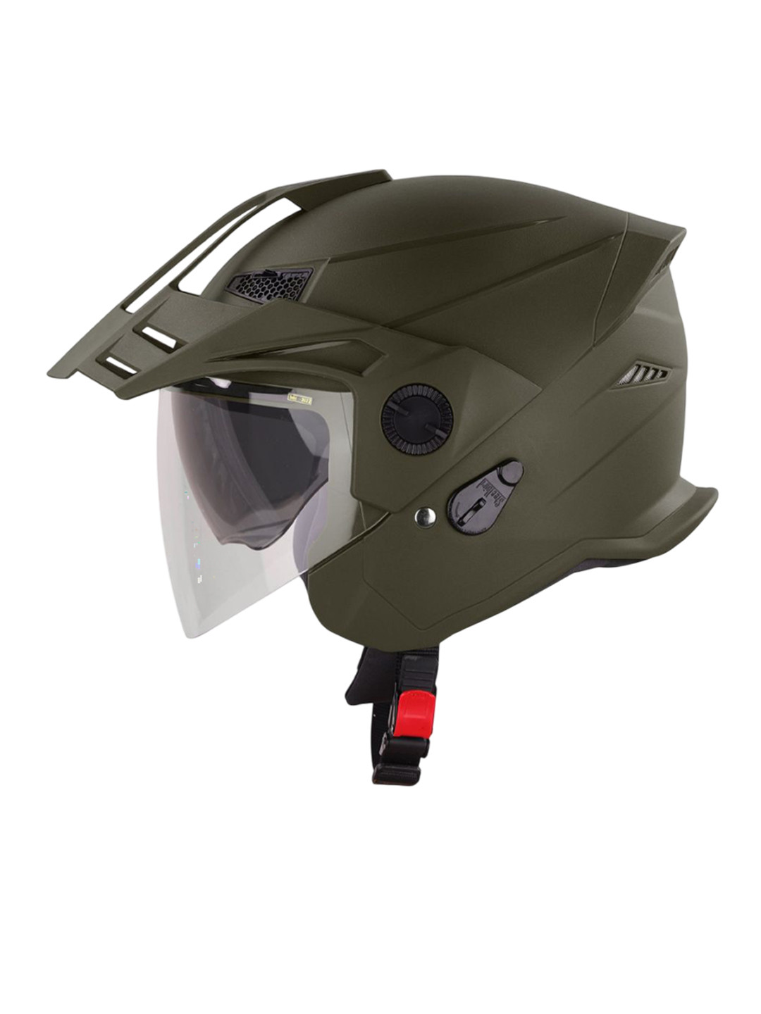 Steelbird SBH 23 GT Plus Open Face ISI Certified Motorbike Helmet
