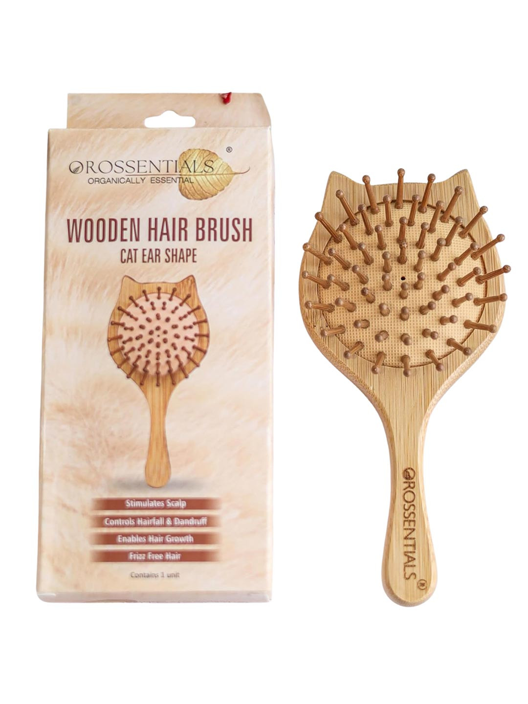 OROSSENTIALS Cat Ear Shape Hair Brush