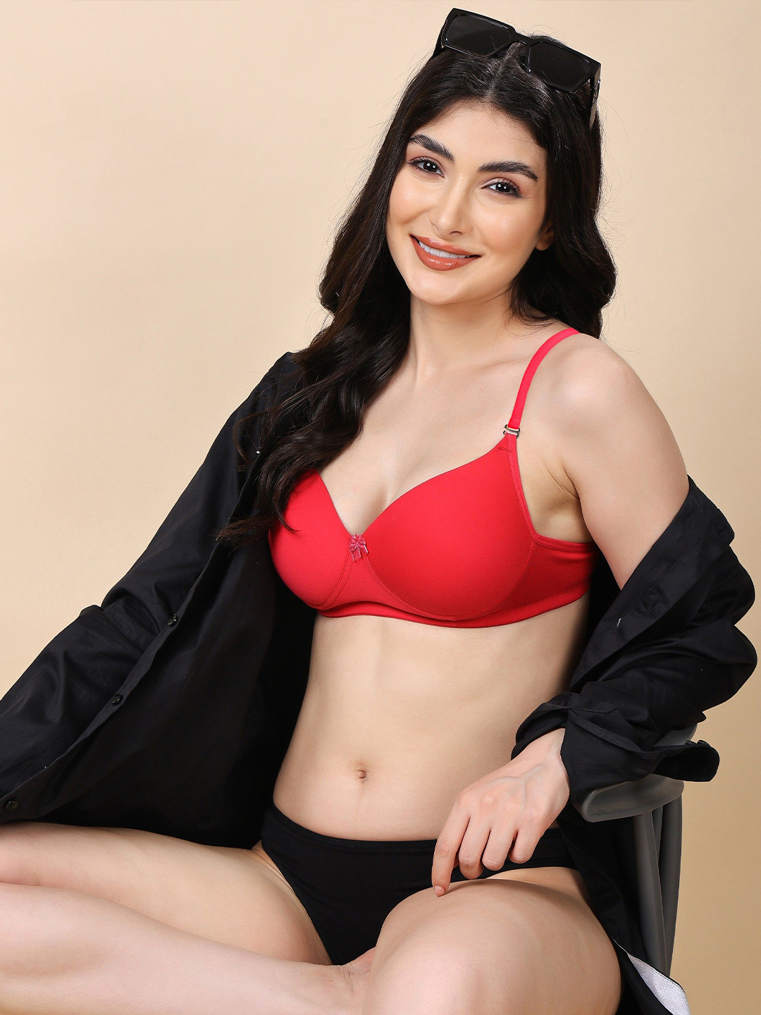 London Hills Cotton Full Coverage Lightly Padded Bra