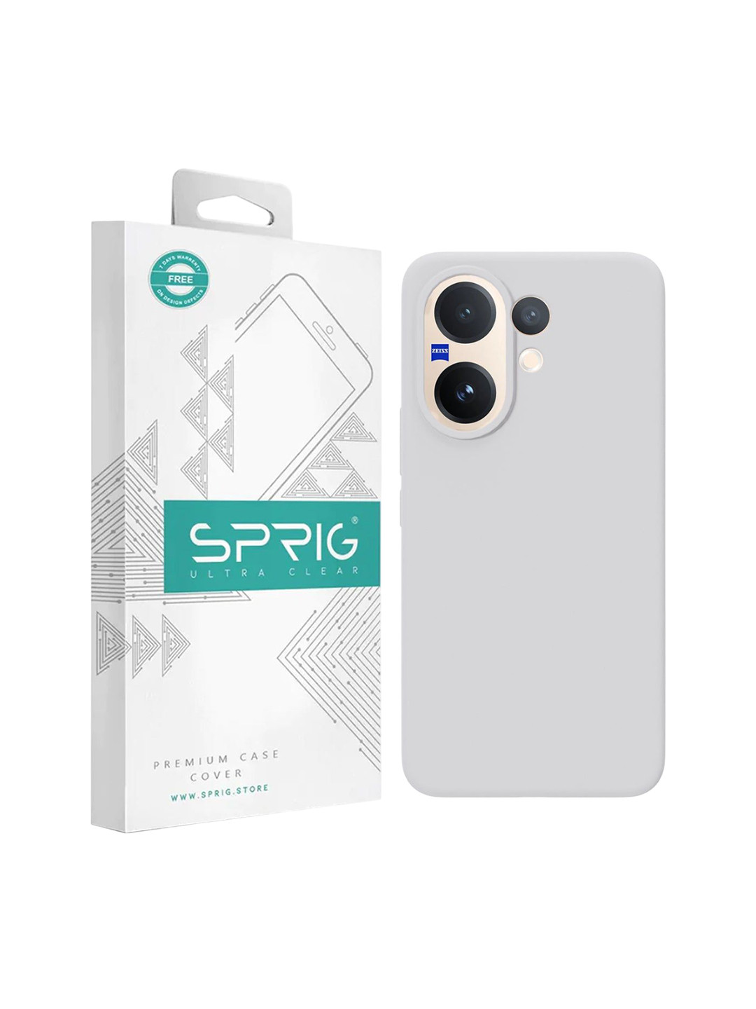 SPRIG vivo V60 Silicone Back Cover