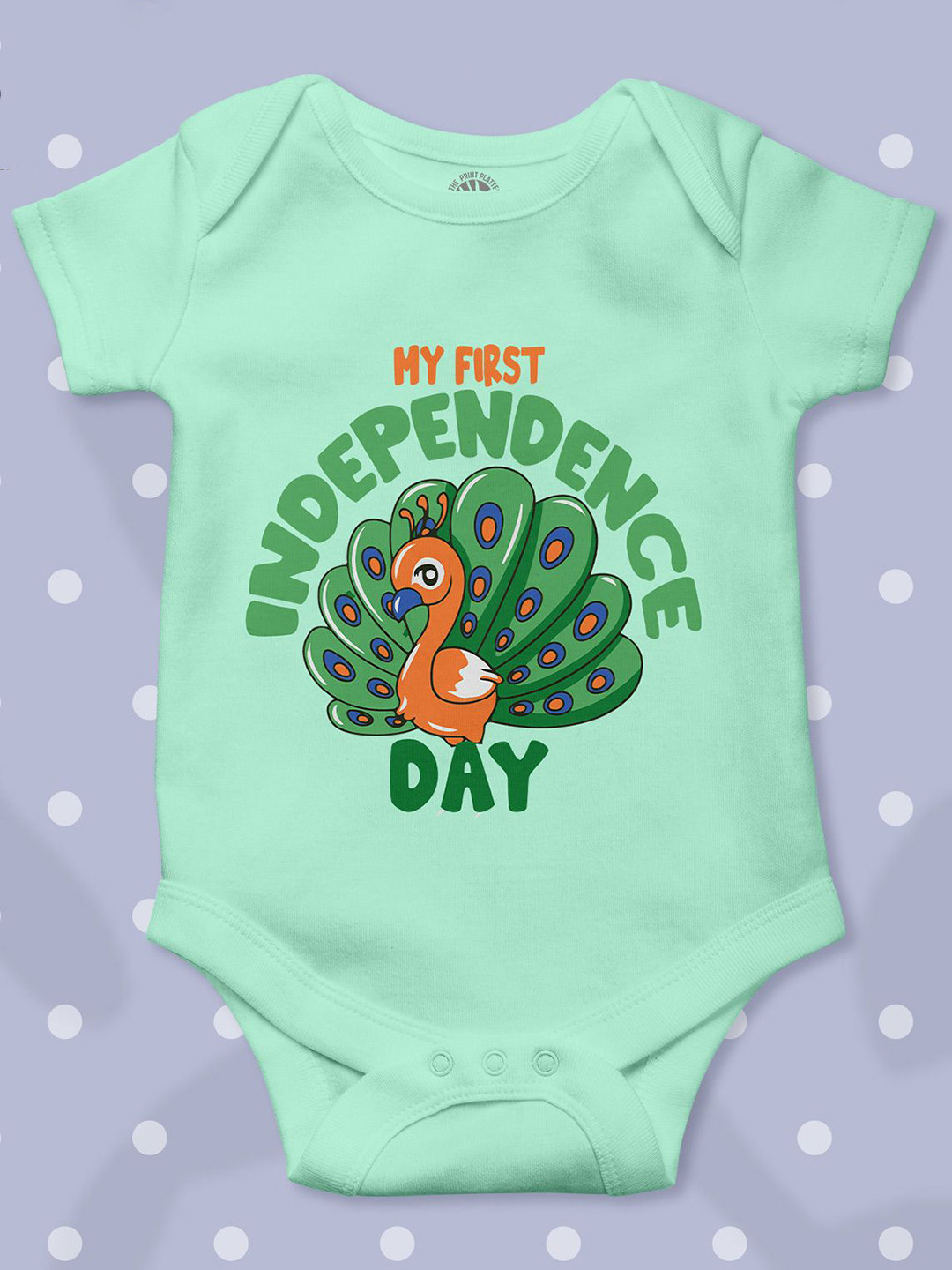 THE PRINT PLATTER Infant Printed Rompers