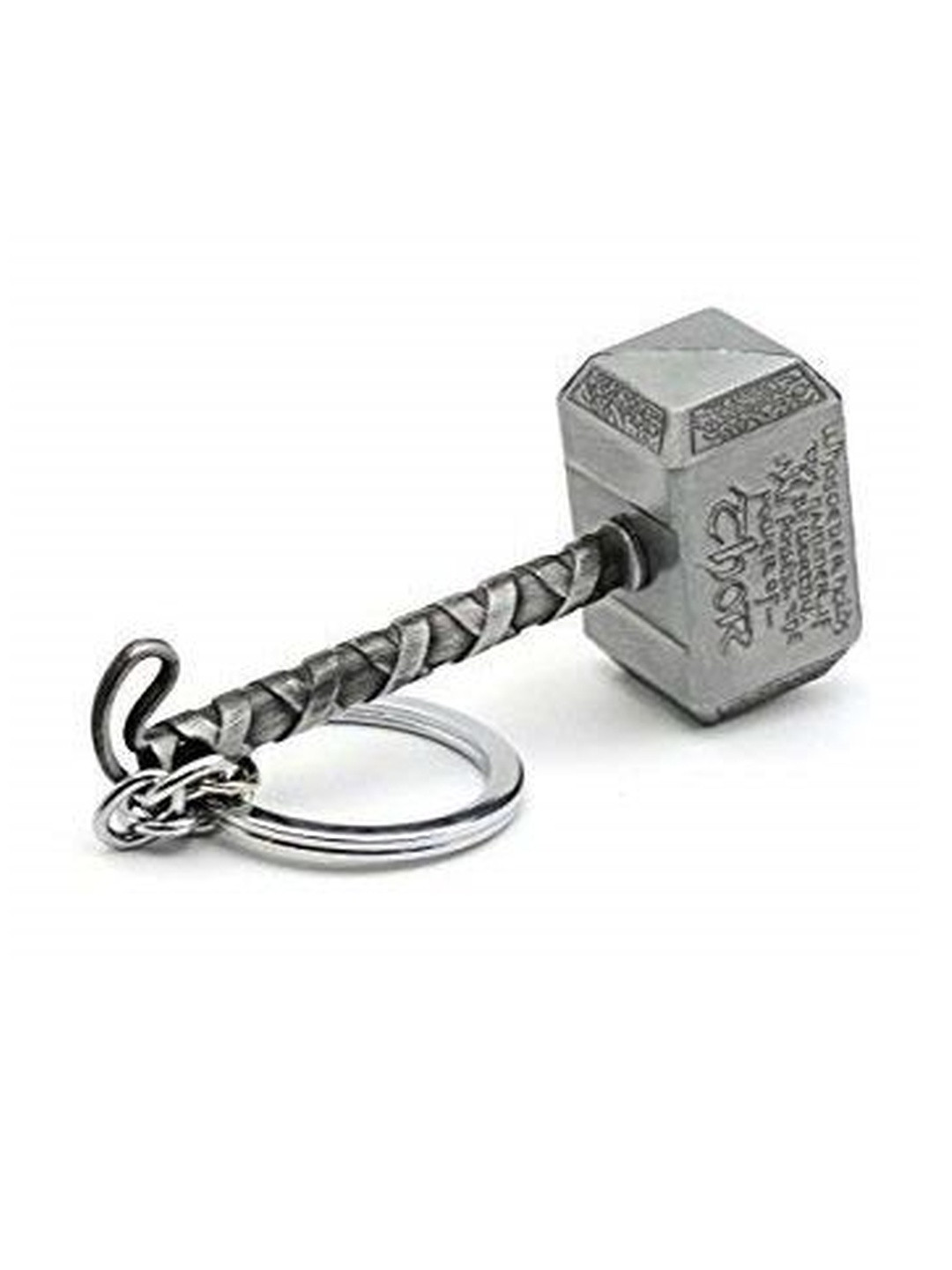 APNA KANHA Silver War Hammer Keychain