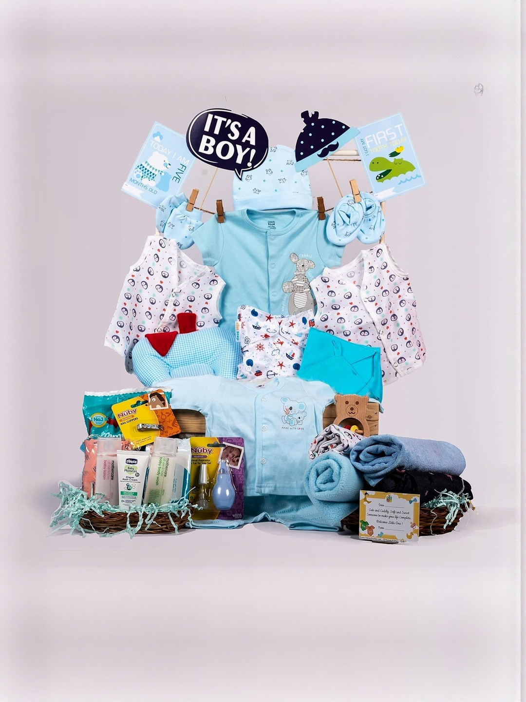 The Baby First Box Newborn Apparel Gift Set 25 Items