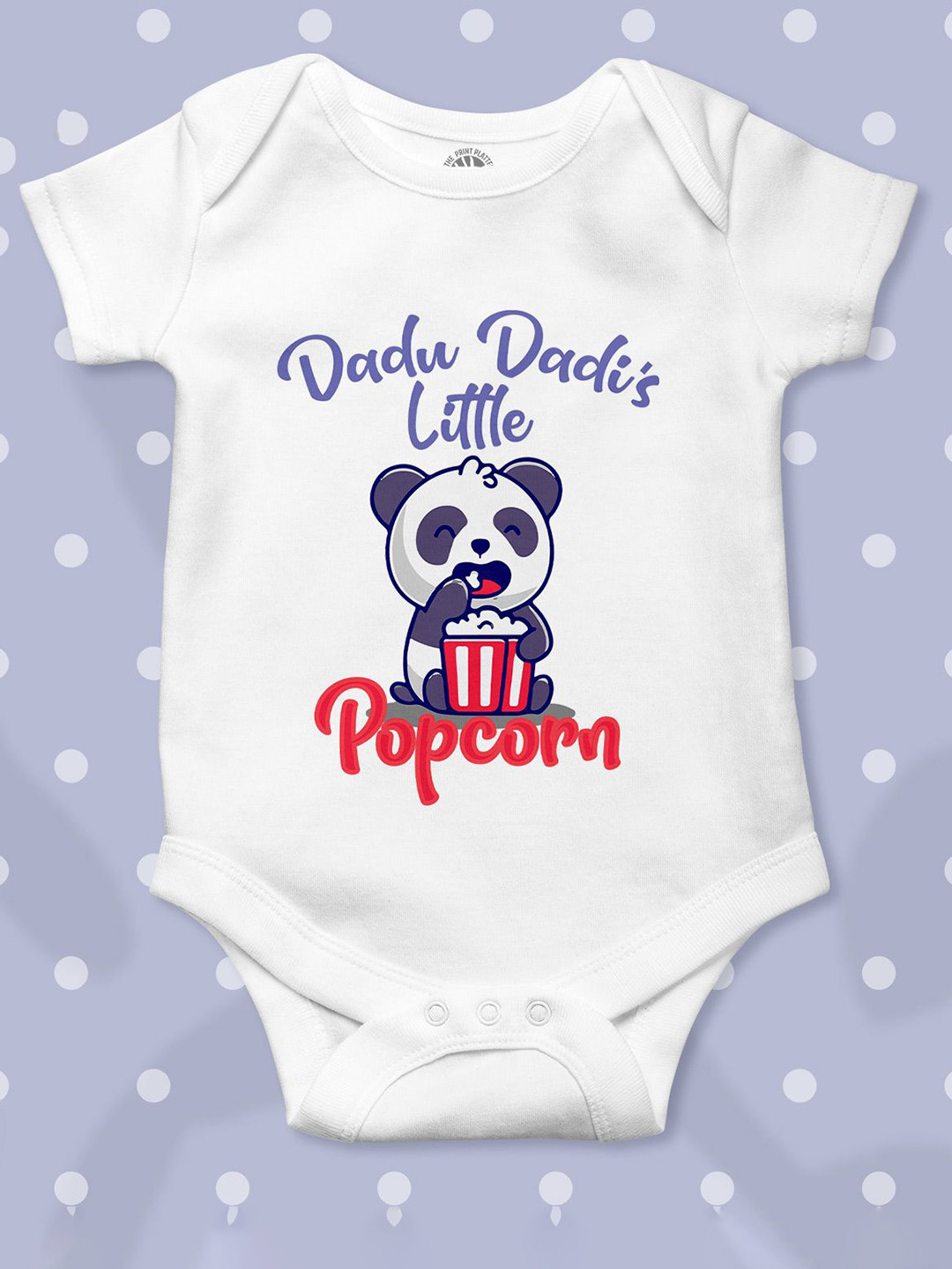 THE PRINT PLATTER Kids Unisex Printed Rompers