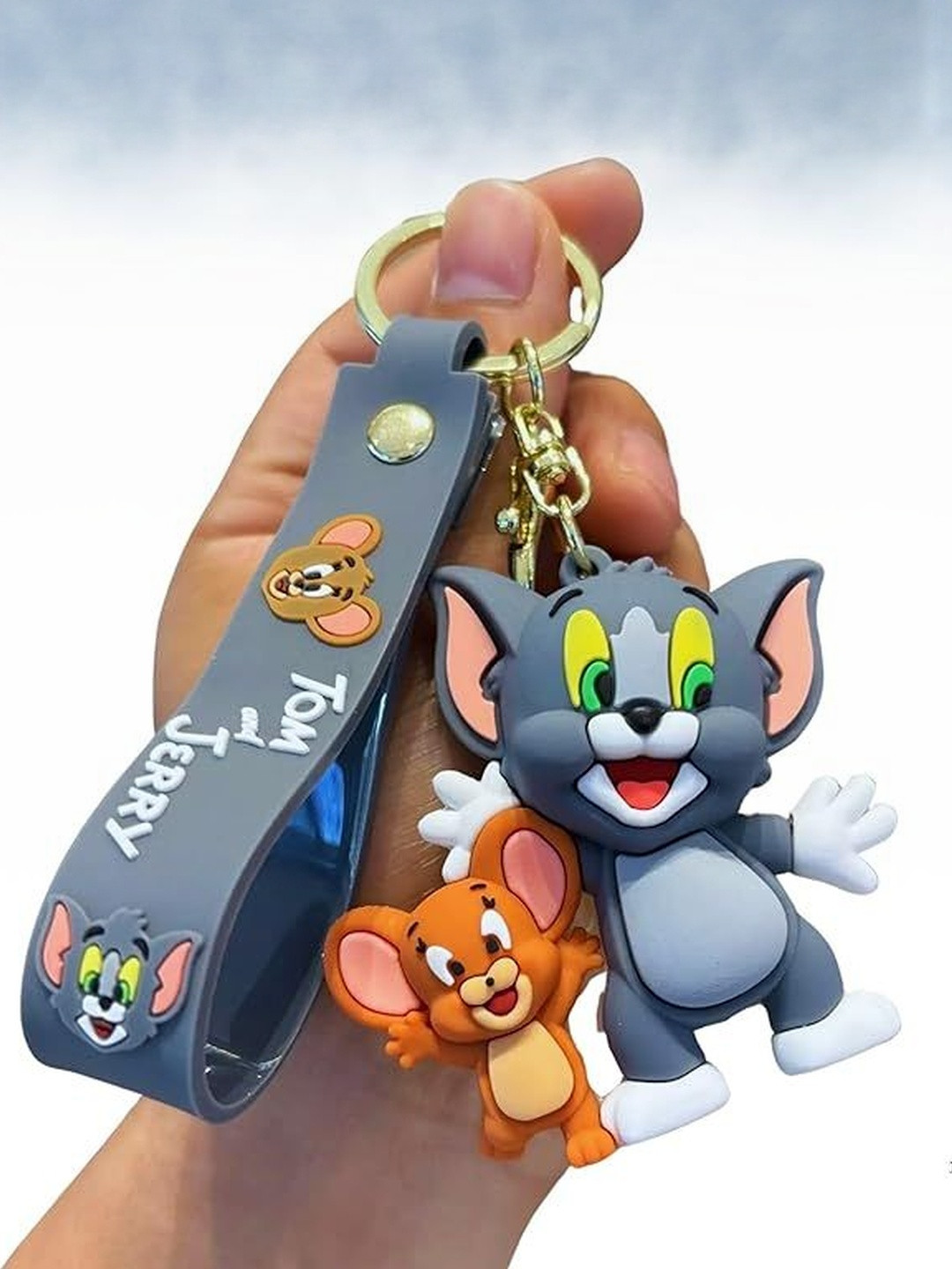 APNA KANHA Pack Of 1 Tom and Jerry Keychain