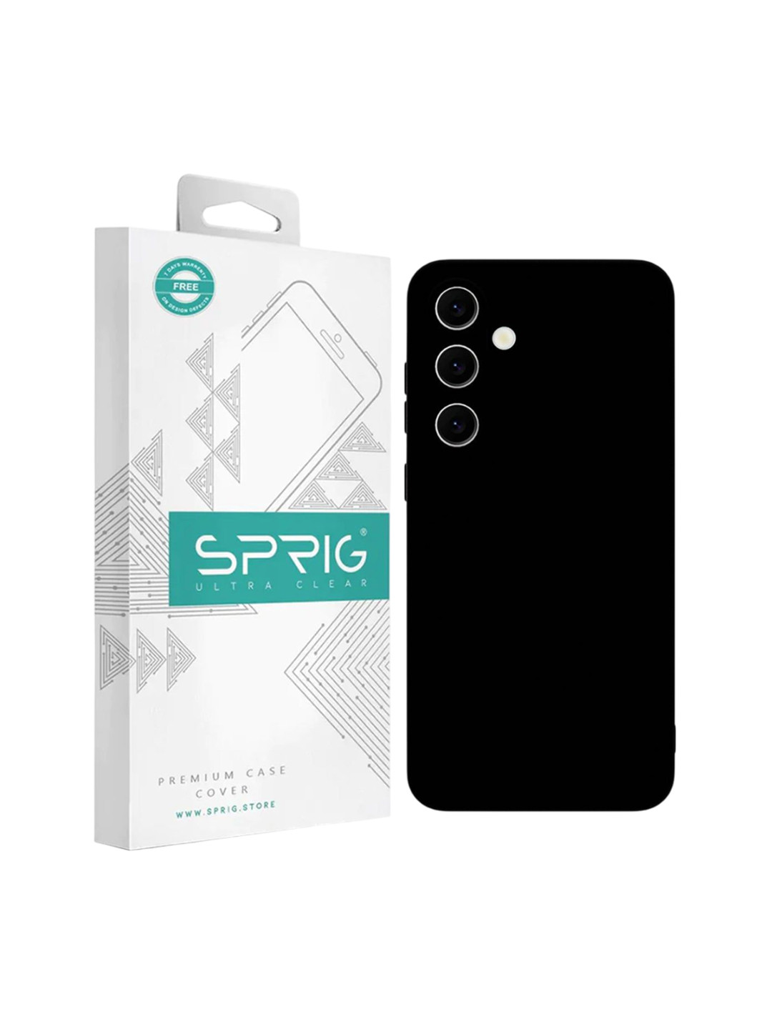 SPRIG Impact Resistant Shock Proof Samsung Galaxy S24 FE 5G Back Case