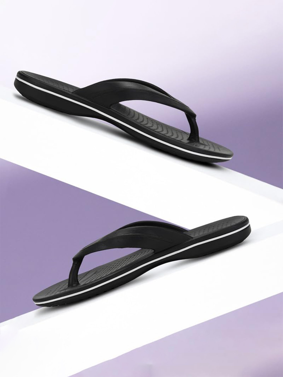 Paragon Men Lightweight  Rubber Thong Flip-Flops