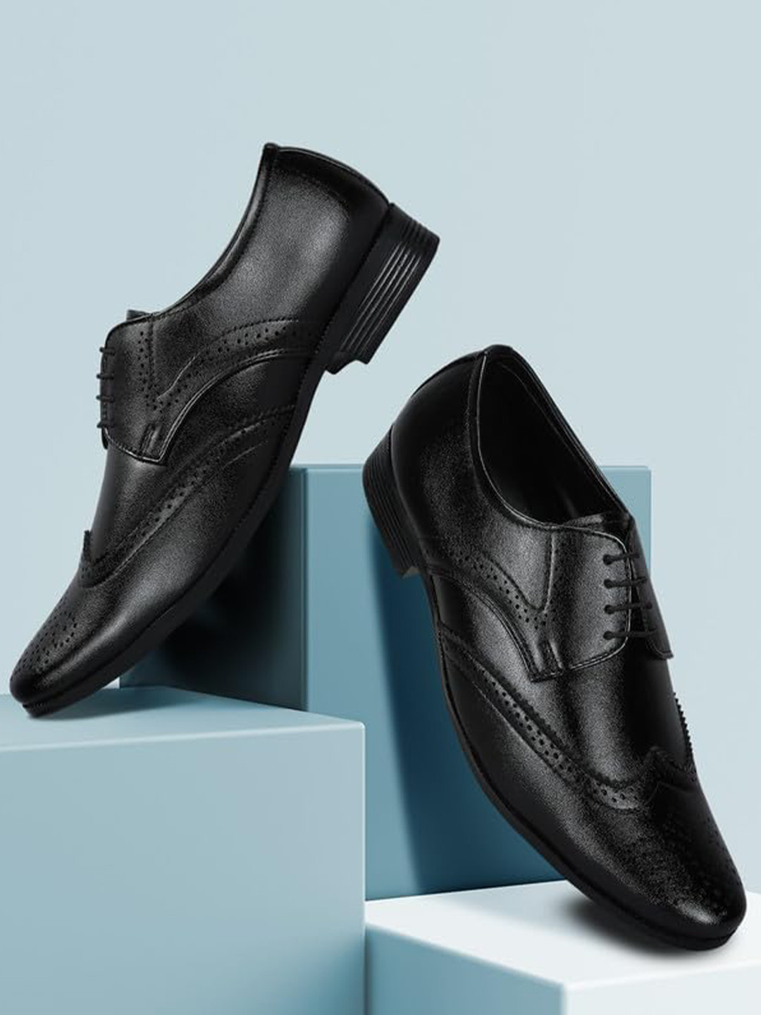Paragon Men Lace-Up Durable & Sturdy Formal Brogues