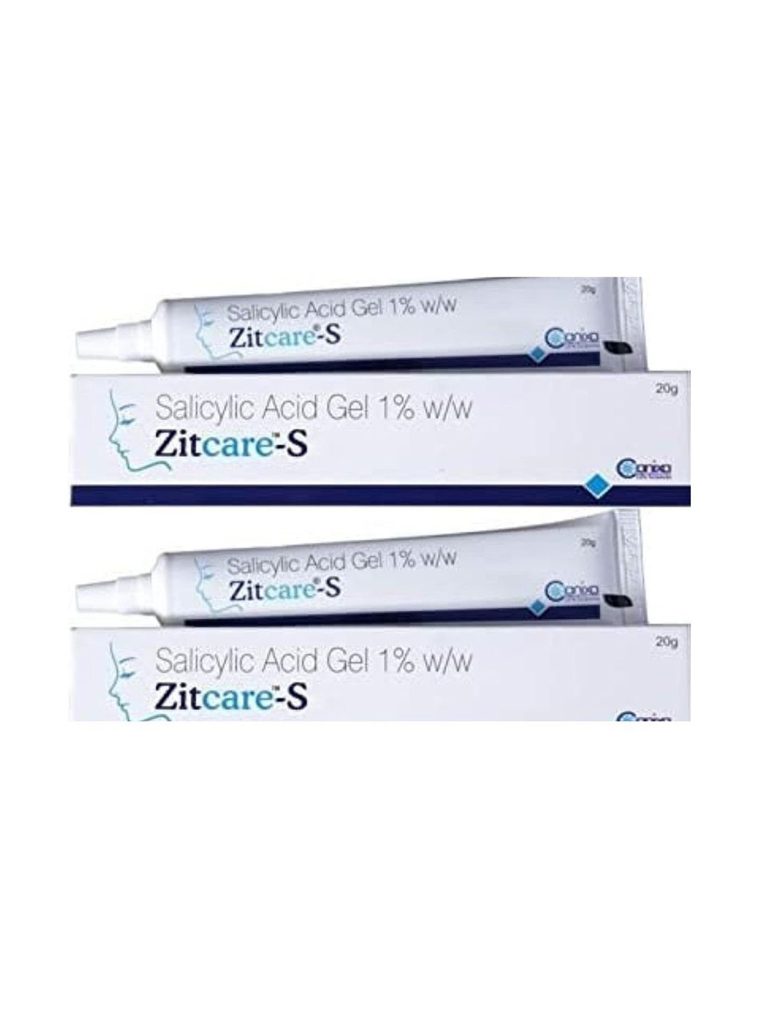ZITCARE Set Of 2 Salicylic Acid Gel 1% - 20 g Each