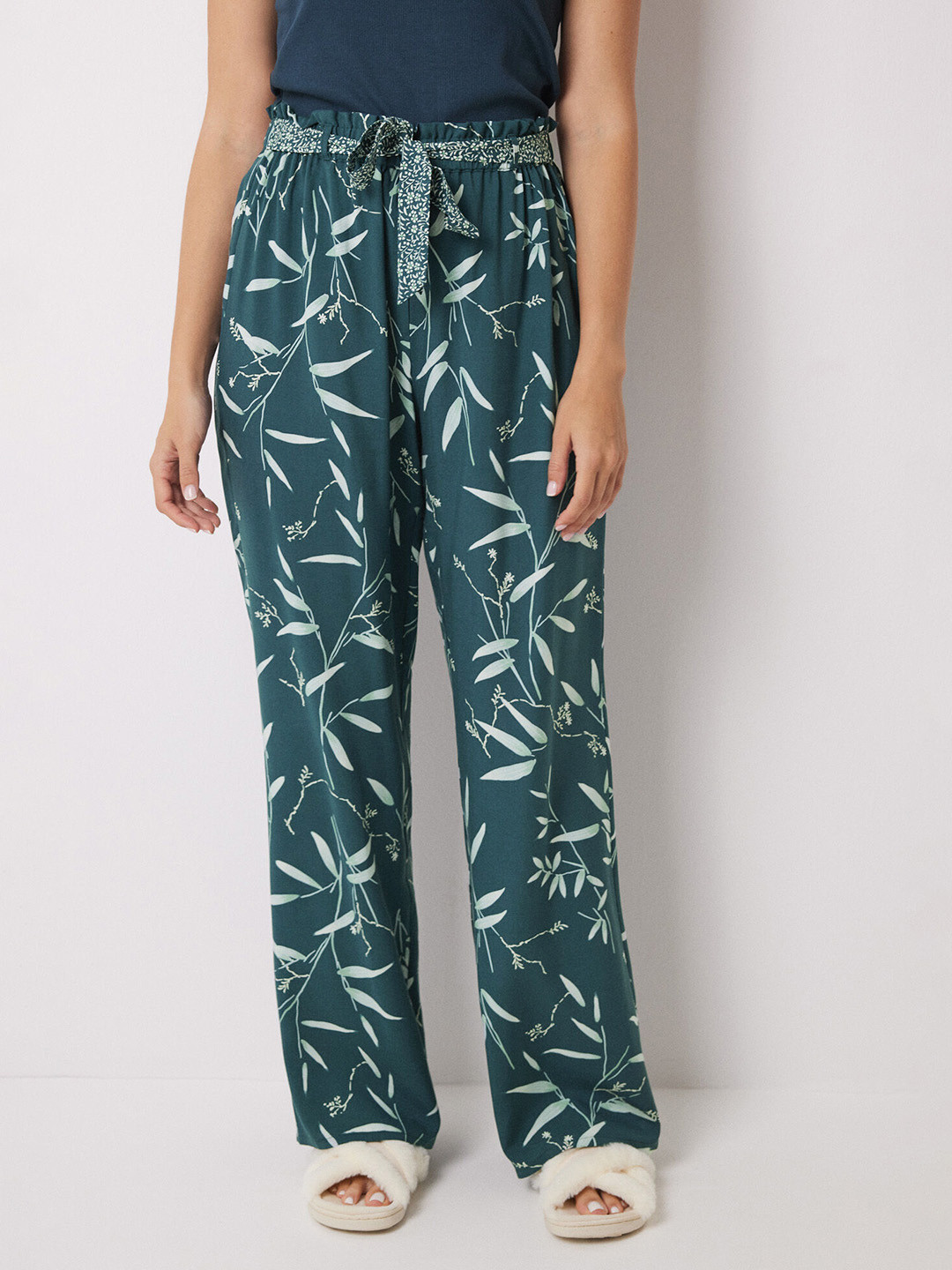 women'secret Tropical Printed Lounge Pants