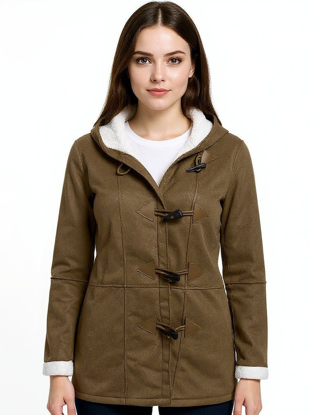 HERE&NOW Women Winter Hooded Jacket