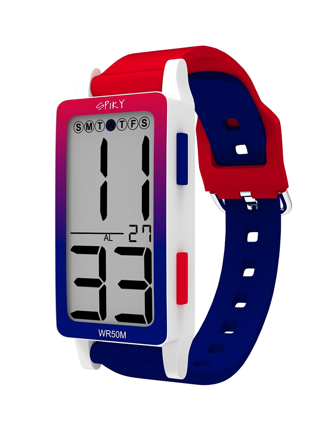 Spiky Kids Dial & Straps Digital Multi Function Automatic Digital Watch SPKEVA44_C1_BLU