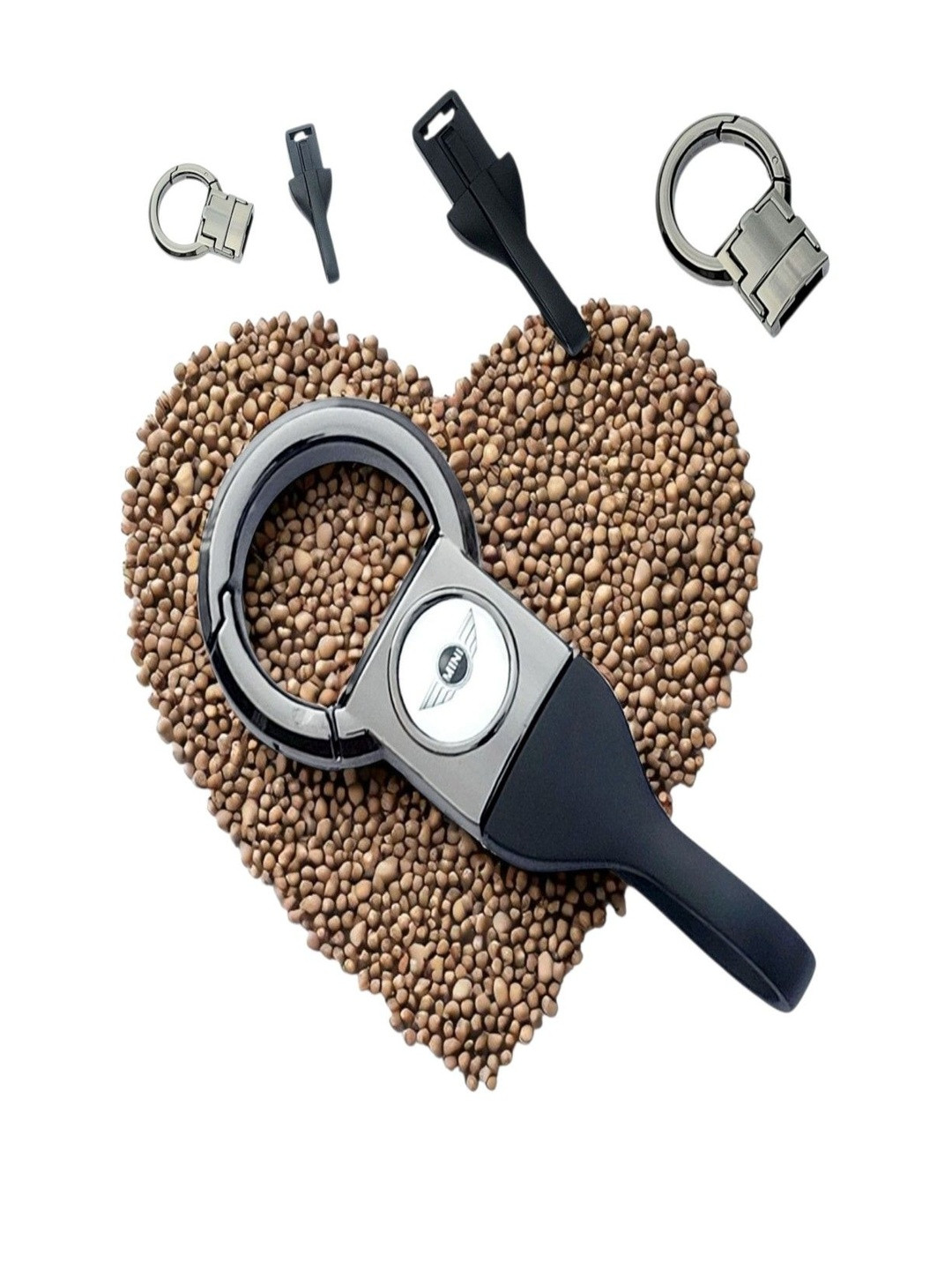 ADOREAL Mini Cooper Keychain & Keyring