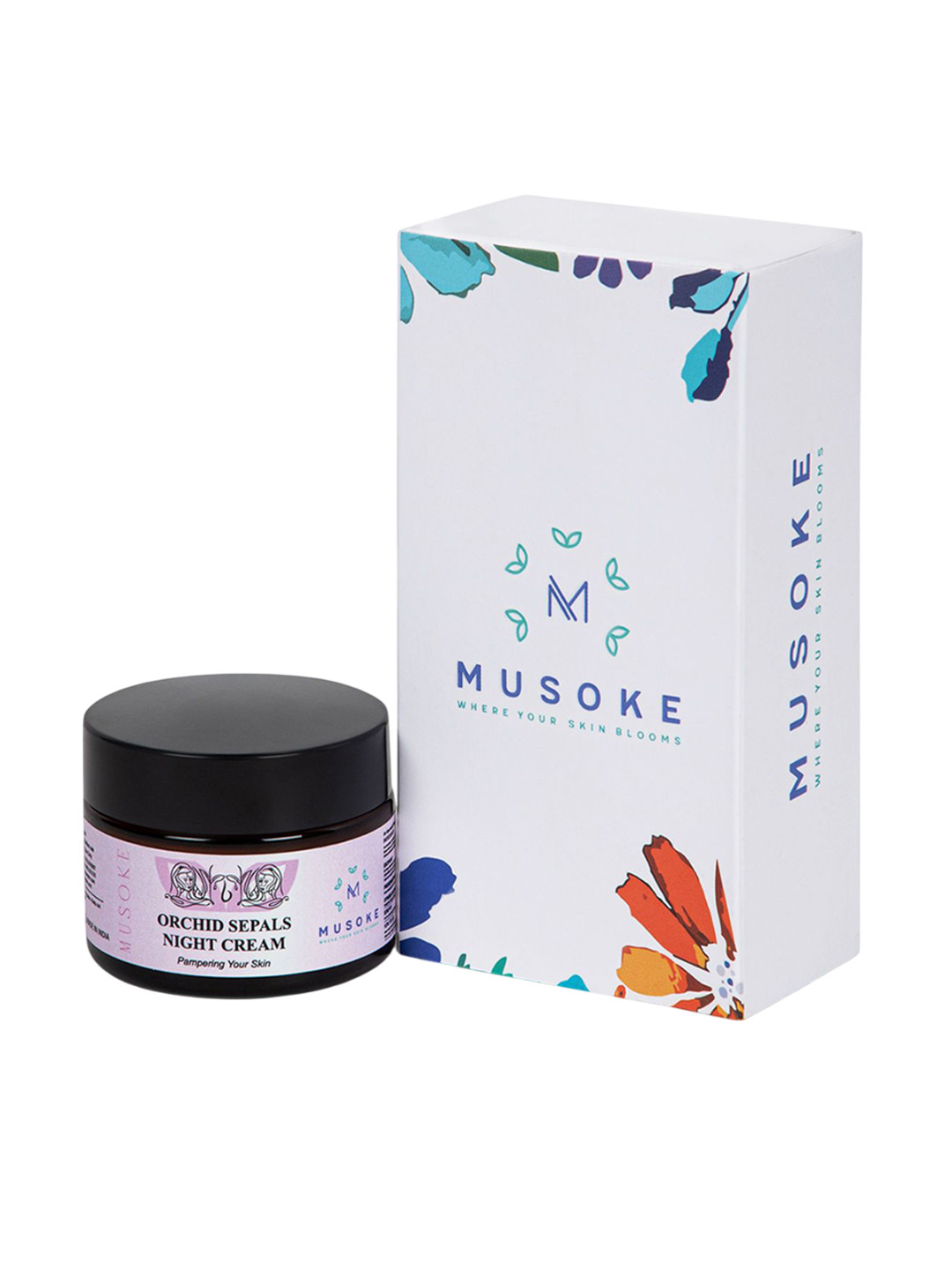 Musoke Orchid Sepals Night Cream- 50 g